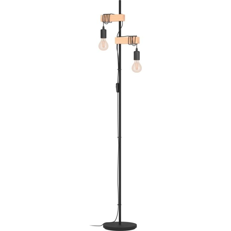 Eglo Townshend gulvlampe, sort