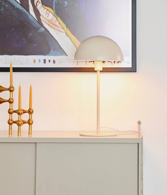 Ellen 20 bordlampe, beige