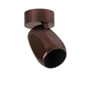 Facet W70 loftlampe/spot, dark coffee
