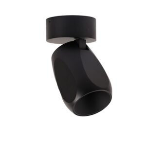 Facet W70 loftlampe/spot, sort