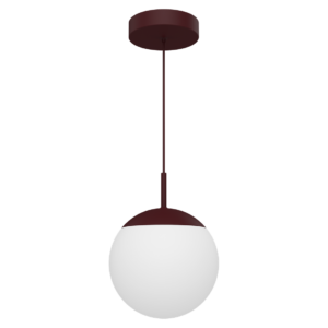 Fermob Mooon! Pendel Ø25 Cm - Pendler Glas Black Cherry - 5350B9