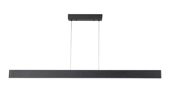 Flora pendel, sort ask