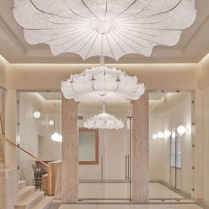 Flos B&M Exclusive Zeppelin 1 Hvid Lysekrone