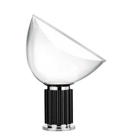 Flos Taccia Small Sort Bordlampe