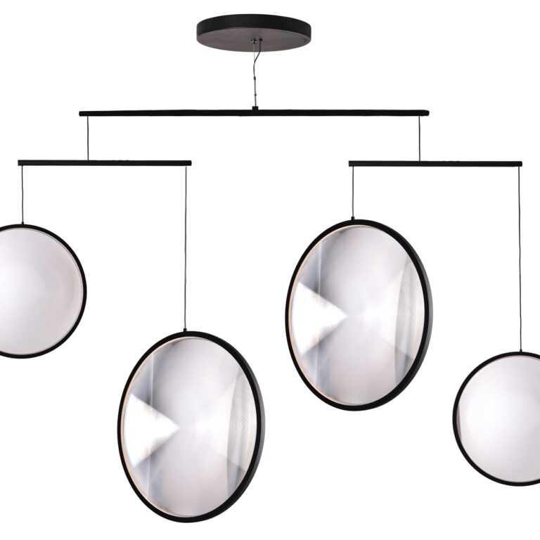 DCW Editions Focus x4 Sort Lysekrone