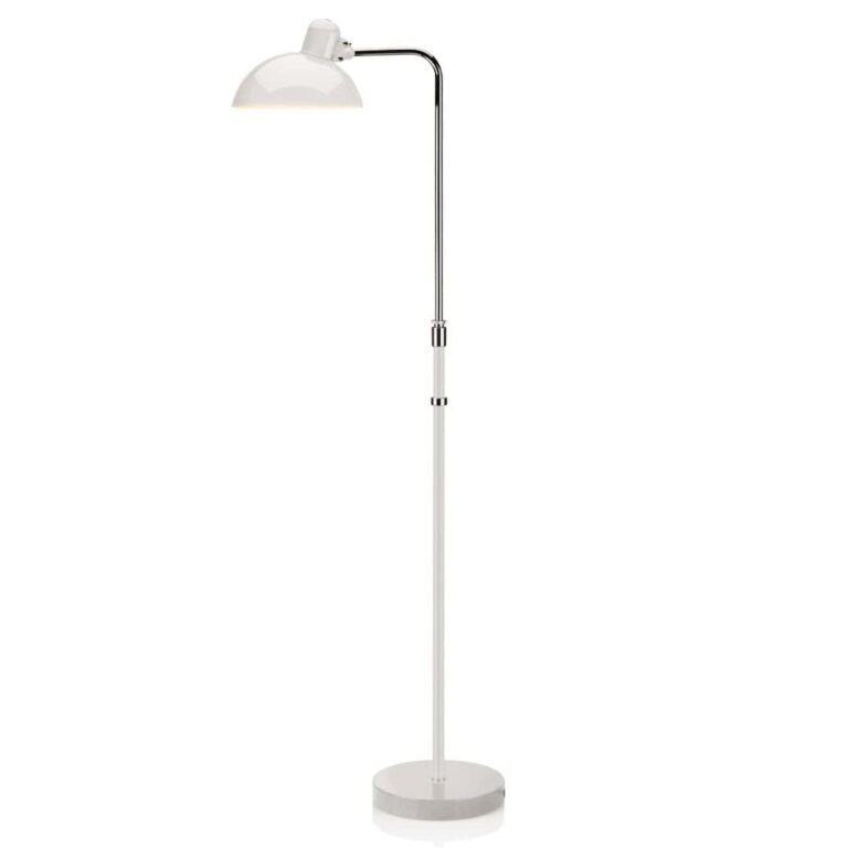 Fritz Hansen Kaiser Idell 6580-F Gulvlampe Hvid