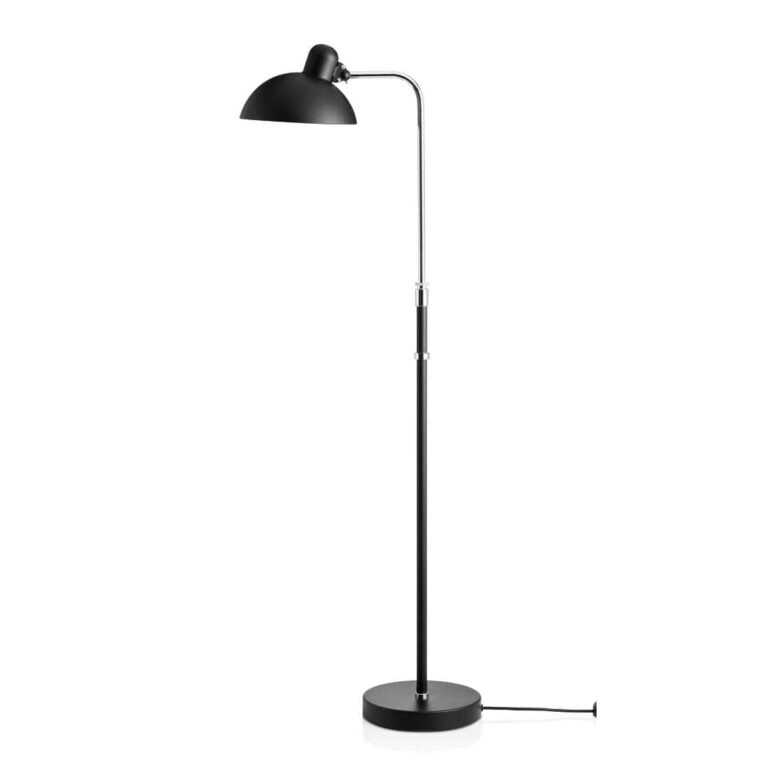 Fritz Hansen Kaiser Idell 6580-F Gulvlampe Mat Sort