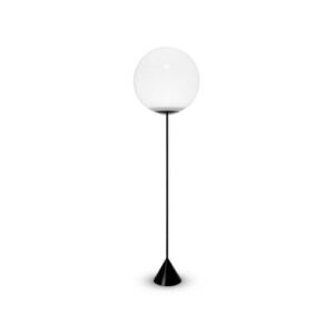 Globe Cone Slim gulvlampe, opal