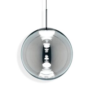 Globe pendel Ø50, sølv