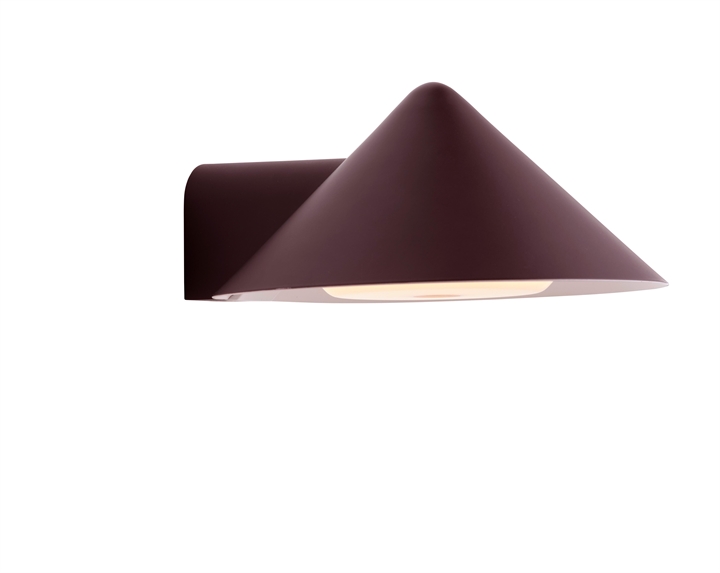 Grasp væglampe / batterilampe, beetroot rød