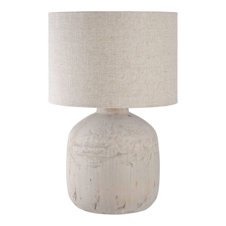 HOUSE NORDIC Bilby bordlampe - lysebrun keramik