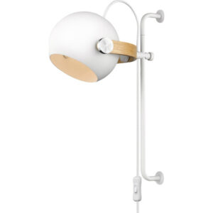 Halo Design D.C væglampe, hvid