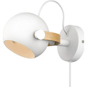 Halo Design D.C væglampe, lille, hvid