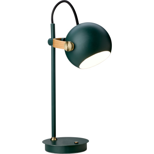 Halo Design DC genopladelig bordlampe, grøn