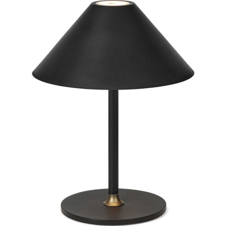 Halo Design Hygge genopladelig bordlampe, H25 cm, sort
