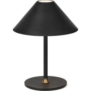 Halo Design Hygge genopladelig bordlampe, H25 cm, sort