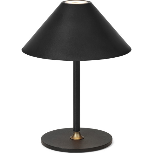 Halo Design Hygge genopladelig bordlampe, H25 cm, sort