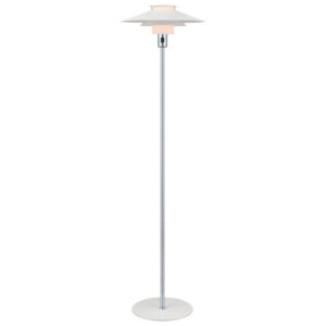 Halo Design Rivoli gulvlampe - hvid/krom