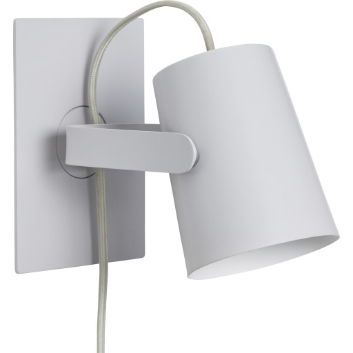 Hübsch Ardent Lysegrå Væglampe