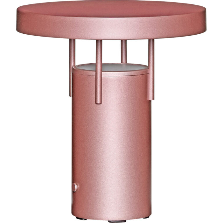 Hübsch BringMe Mini genopladelig bordlampe, lyserød