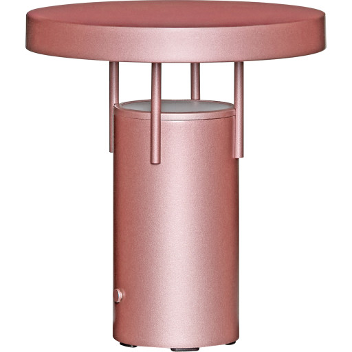 Hübsch BringMe Mini genopladelig bordlampe, lyserød