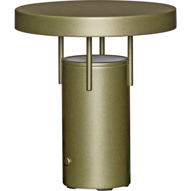 Hübsch BringMe Mini genopladelig bordlampe, mørkegrøn