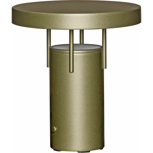 Hübsch BringMe Mini genopladelig bordlampe, mørkegrøn