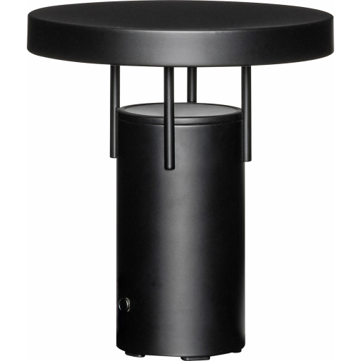 Hübsch BringMe Mini genopladelig bordlampe, sort