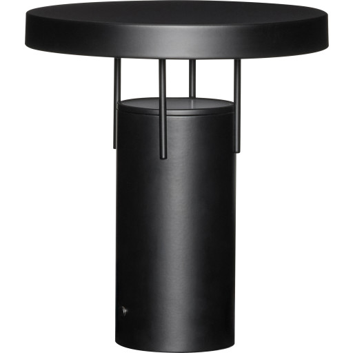 Hübsch BringMe genopladelig bordlampe, sort