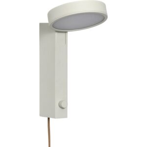 Hübsch Crea væglampe, beige