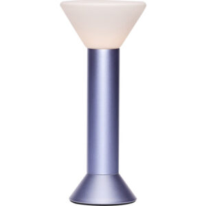 Hübsch Flash genopladelig bordlampe, lilla