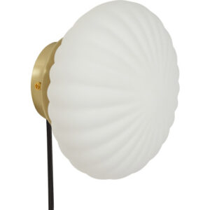 Hübsch Kumu væglampe, Ø18 cm