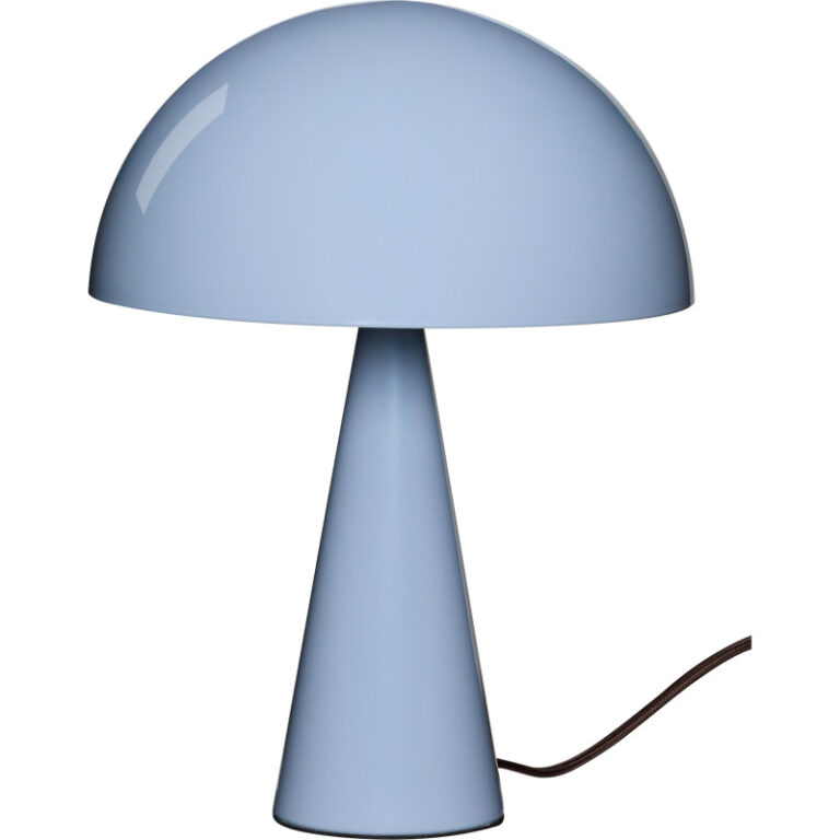 Hübsch Mush bordlampe, blå, 34 cm