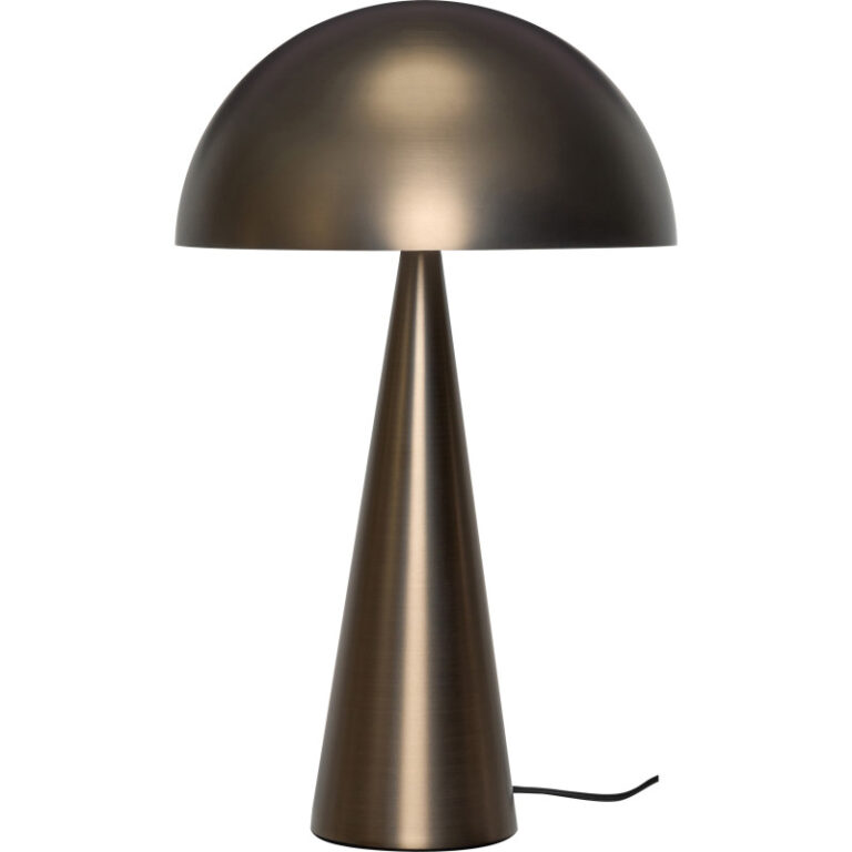 Hübsch Mush bordlampe, bruneret messing, 50 cm