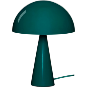 Hübsch Mush bordlampe, mørkegrøn, 34 cm
