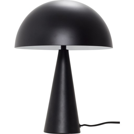 Hübsch Mush bordlampe, sort, 33 cm