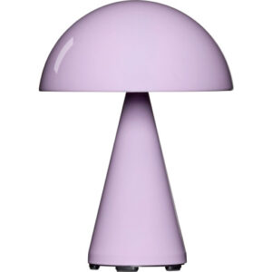 Hübsch Mush genopladelig bordlampe, lyserød