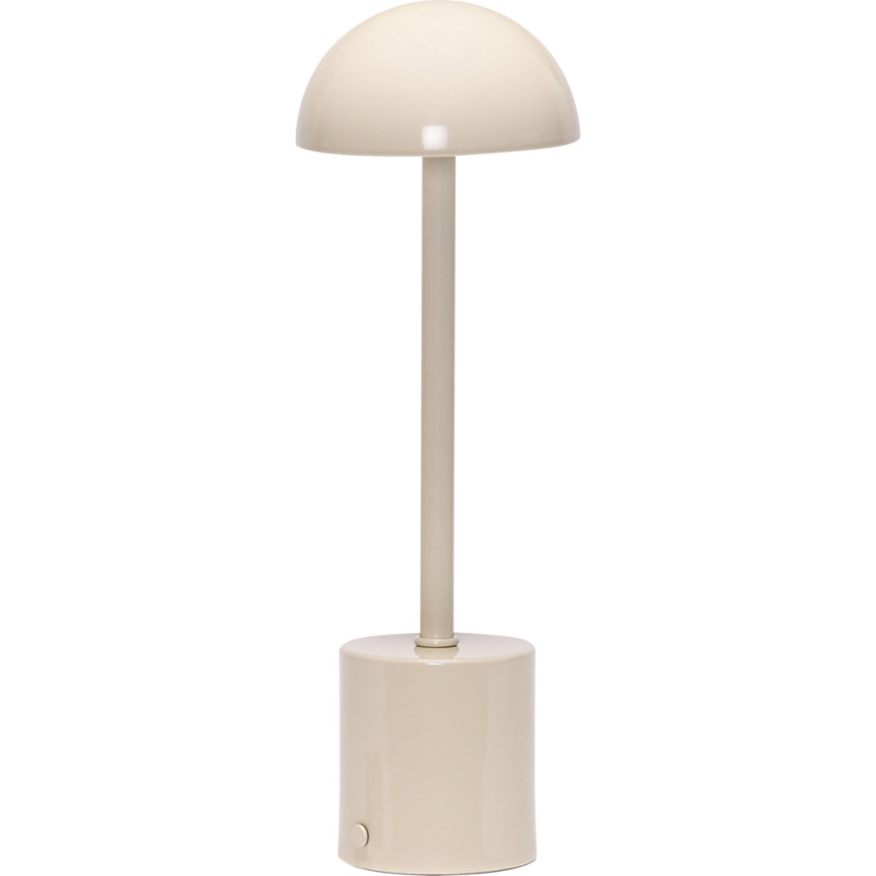 Hübsch Taten genopladelig bordlampe, sand