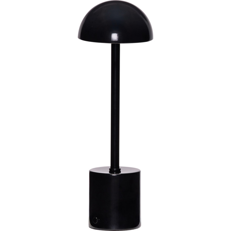 Hübsch Taten genopladelig bordlampe, sort