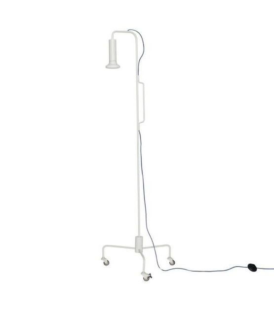 Ido gulvlampe, lysegrå