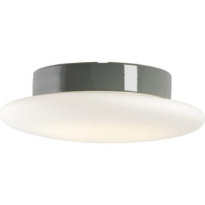 Ifö Aton Cairo loftlampe, 3000K, Ø30 cm, grå