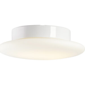 Ifö Aton Cairo loftlampe, 3000K, Ø30 cm, hvid