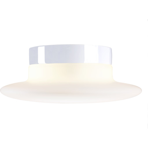 Ifö Aton Cairo loftlampe, Ø34 cm, hvid