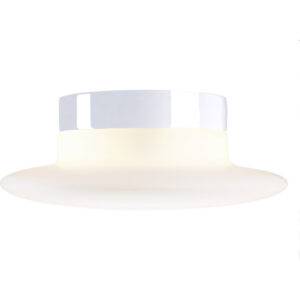 Ifö Aton Cairo loftlampe med sensor, Ø34 cm, hvid