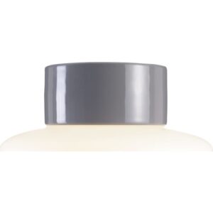 Ifö Cairo loftlampe, Ø20 cm, grå/opal