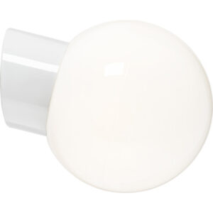 Ifö Electric Classic Glob 180 væglampe, hvid