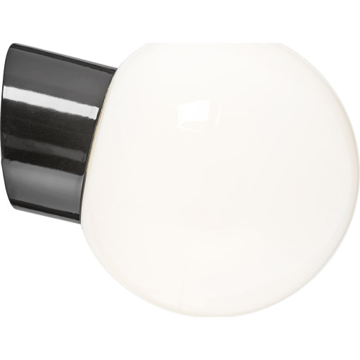 Ifö Electric Classic Glob 180 væglampe, sort