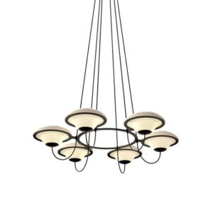 In The Air 6 lysekrone, opal/sort