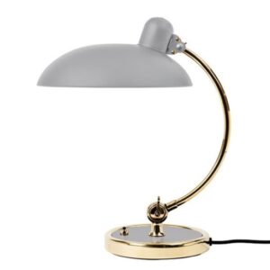 KAISER idell 6631-T Luxus bordlampe, easy grey/messing