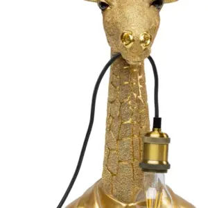 KARE DESIGN Animal Giraffe bordlampe - guld polyresin